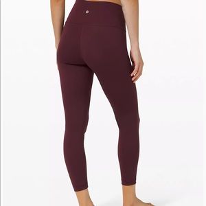Lululemon Wunder Under High Rise Tight 25”